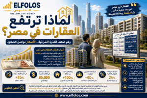 لماذا ترتفع أسعار العقارات في مصر رغم ضعف القدرة الشرائية ؟