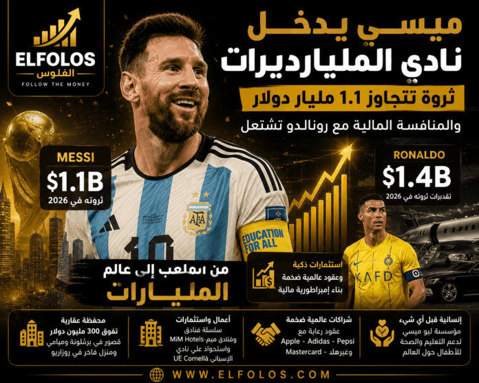ليونيل ميسي وإمبراطوريته المالية مليار دولار