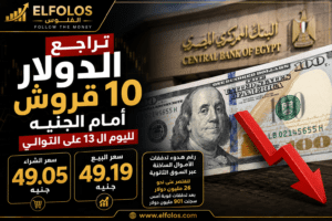الدولار يواصل التراجع أمام الجنيه لليوم الثالث عشر.. ماذا يعني انخفاضه رغم تراجع الأموال الساخنة؟