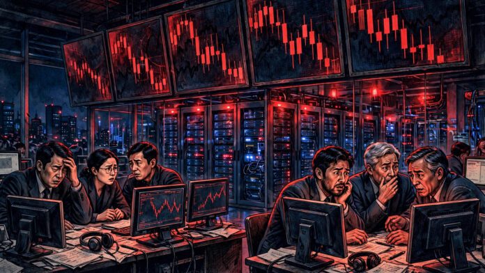 أسواق آسيا تتراجع بحدة وسط مخاوف من ديون الذكاء الاصطناعي وهبوط أسهم التكنولوجيا في سيول وطوكيو