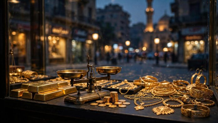 أسعار الذهب في مصر مساء الجمعة 23 أكتوبر 2026 سبائك ومشغولات ذهبية في محل صاغة بالقاهرة