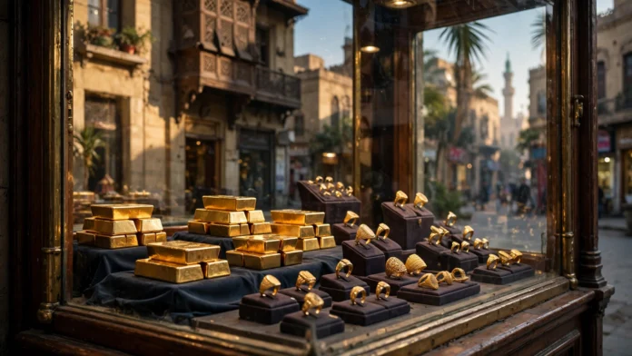 media-generation-batch1-oct15-gold-0-b9b1253b-3ffc-4229-8469-de8219bc702e أسعار الذهب في مصر اليوم في محلات الصاغة
