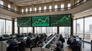 البورصة المصرية تختتم أكتوبر على صعود جماعي: EGX30 يرتفع 0.64% إلى 49596 نقطة ورأس المال السوقي يربح 33 مليار جنيه