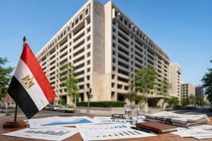 مقر صندوق النقد الدولي في واشنطن وملف الاقتصاد المصري