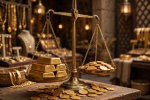أسعار الذهب تتراجع ظهر الخميس في مصر: عيار 21 يخسر 30 جنيهًا إلى 6360 والأوقية تهبط قبل بيانات التضخم الأمريكية