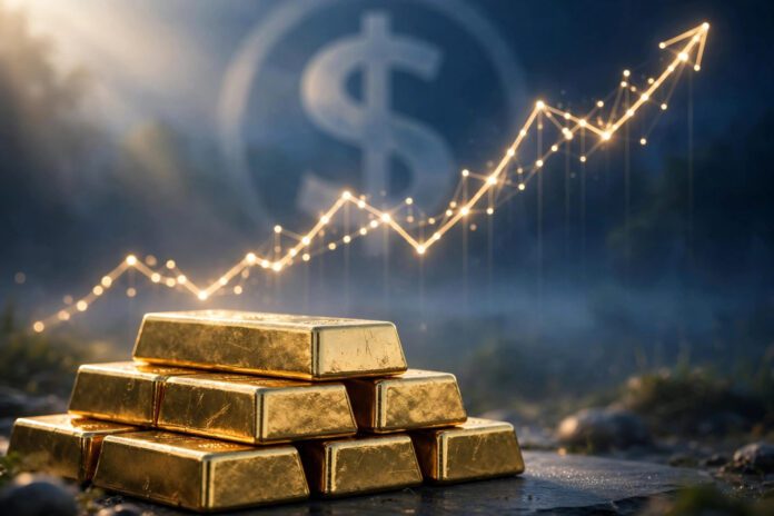 الذهب العالمي يرتفع فوق 4206 دولارات للأوقية مع تراجع الدولار والنفط صباح الاثنين 12 أكتوبر 2026