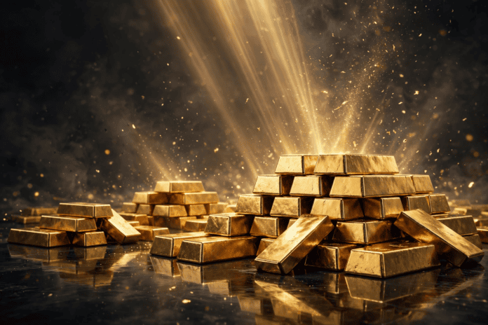 صورة تعبيرية عن صعود أسعار الذهب العالمية