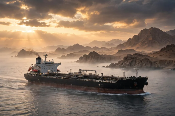 media-generation-oil-hormuz-0-d07ff5f9-3b39-4492-b6d4-73bf84603506 ناقلة نفط في مضيق هرمز