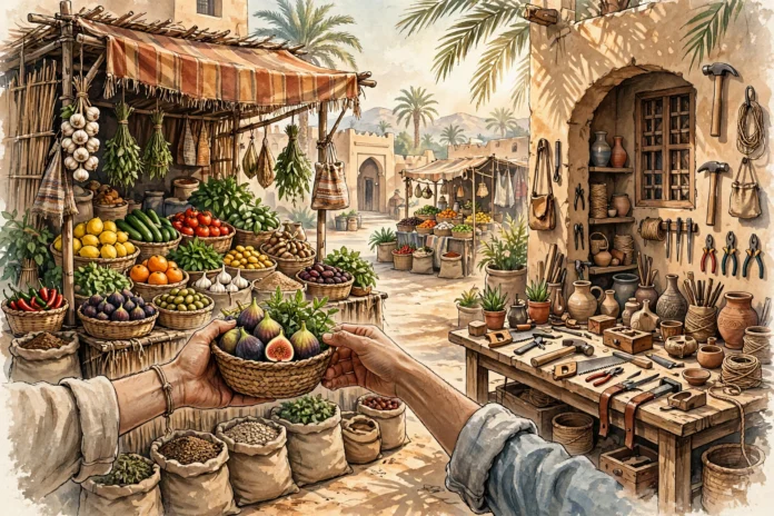 مشروع صغير ناجح: محل وسوق شعبي في مصر