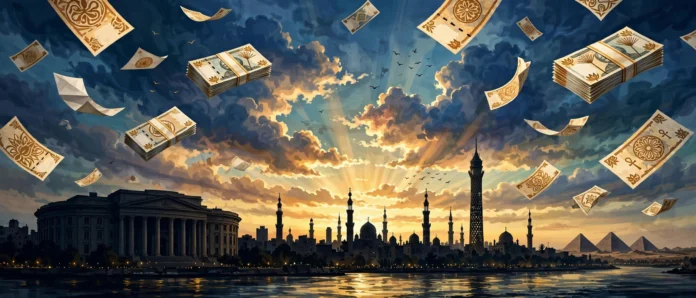 مبنى البنك المركزي المصري وأذون الخزانة